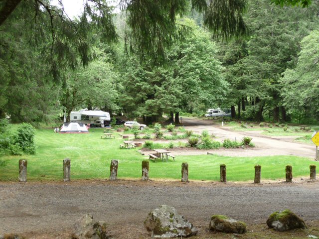 Kilchis River County Campground Tillamook County OR