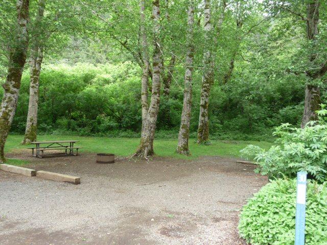 Kilchis River County Campground Tillamook County OR